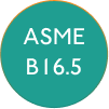 ASME B16.5 standards, highlighting compliance in clean and black utilities for pharmaceutical facilities.
