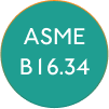 ASME B16.34 standards, highlighting compliance in clean and black utilities for pharmaceutical facilities.