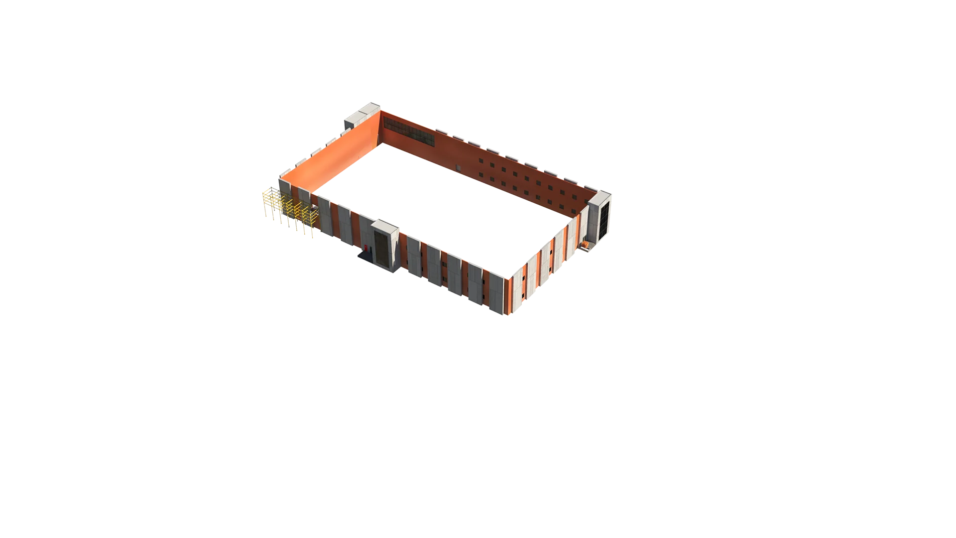 Pharma Access image featuring durable wall systems designed for healthcare and pharmaceutical environments.