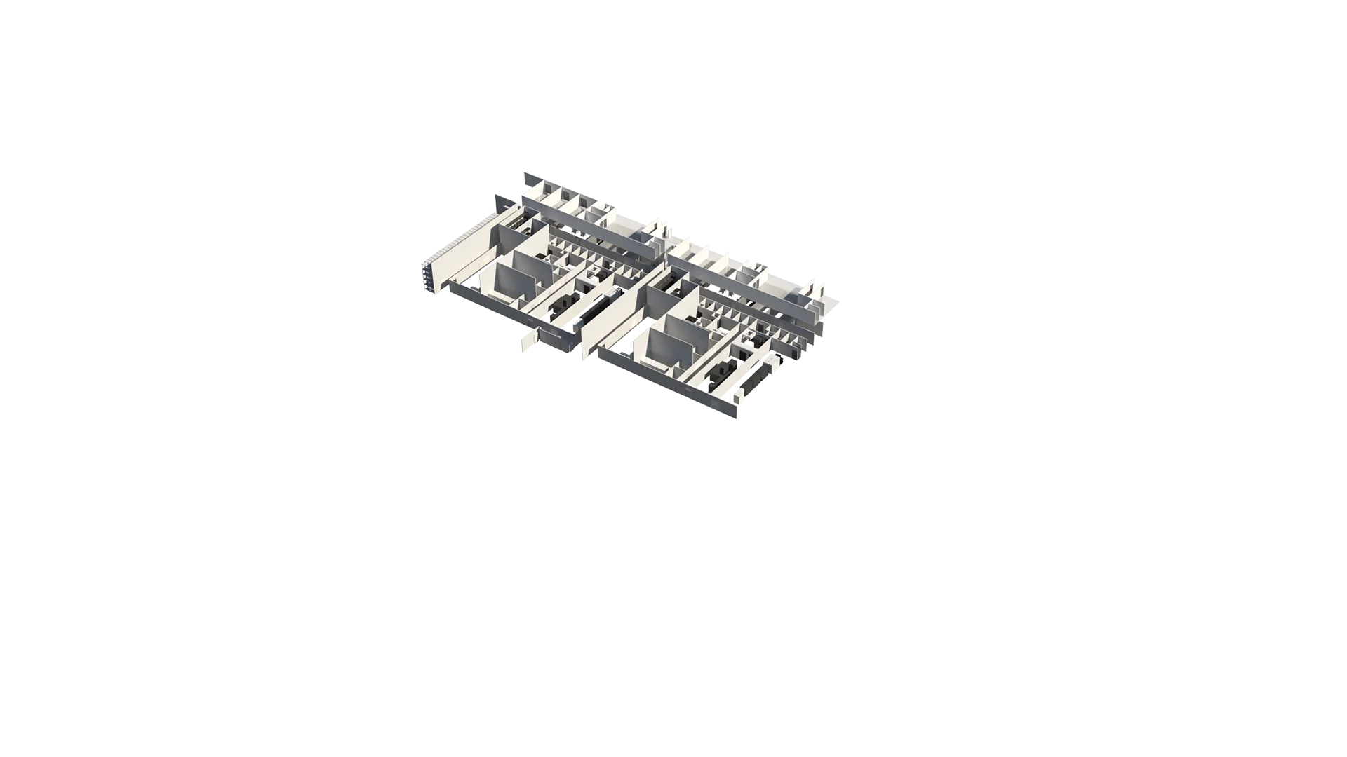 Pharma Access image highlighting structural solutions designed for pharmaceutical and healthcare facility construction.
