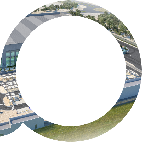 Visual representation of a confidential project in the UAE, key aspects of the project's design and infrastructure.