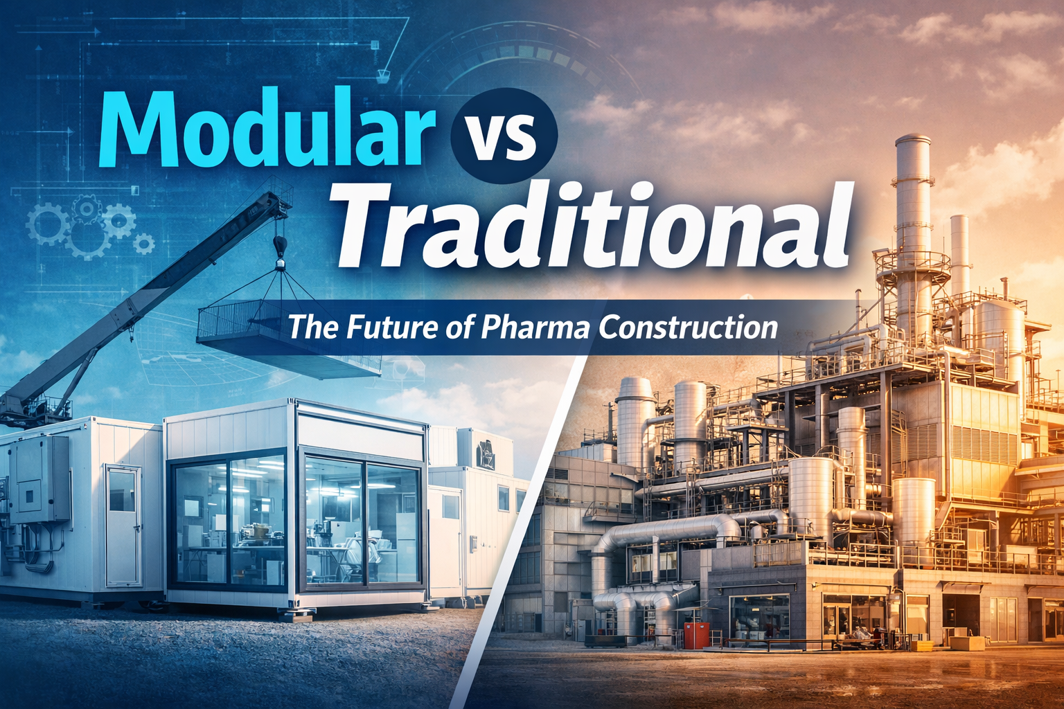 Modular vs Traditional Pharma Facility Construction