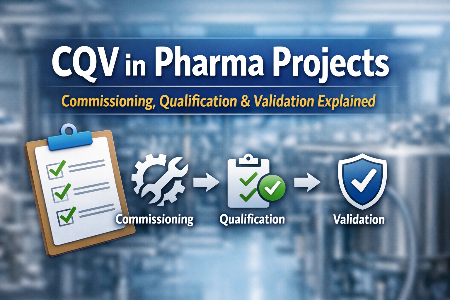 CQV in Pharma Projects