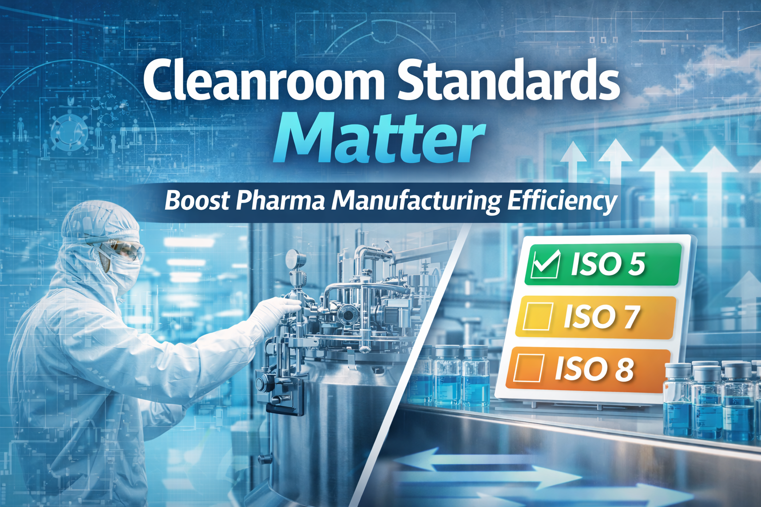 cleanroom standards in Pharma manufacturing