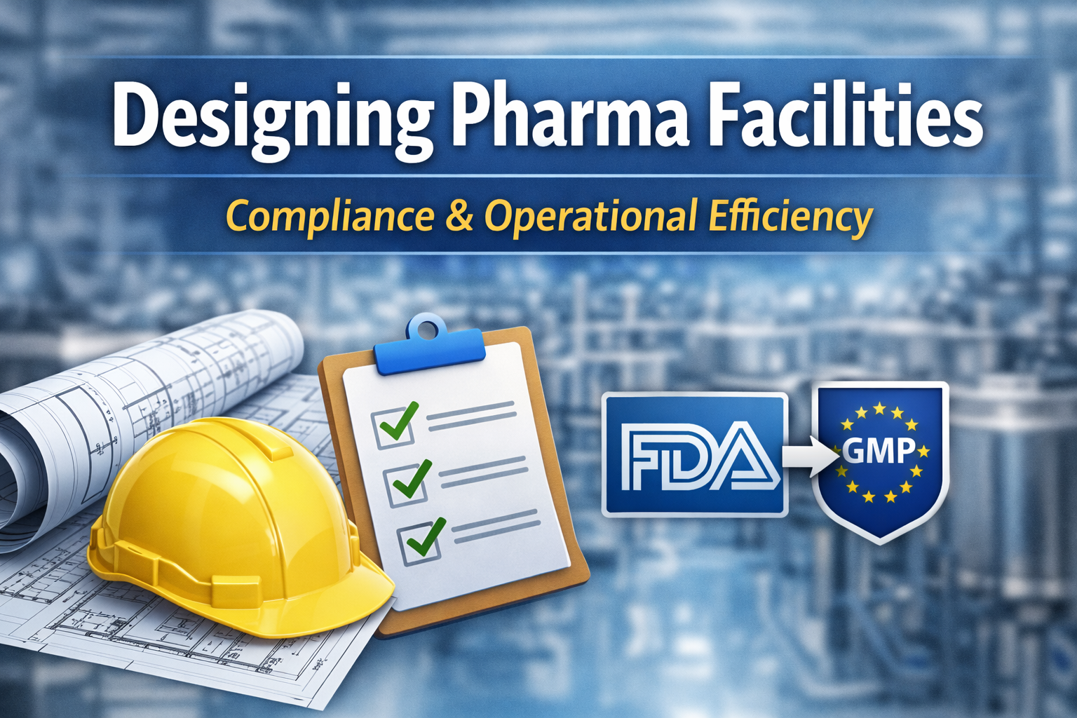 Pharma facility design and compliance