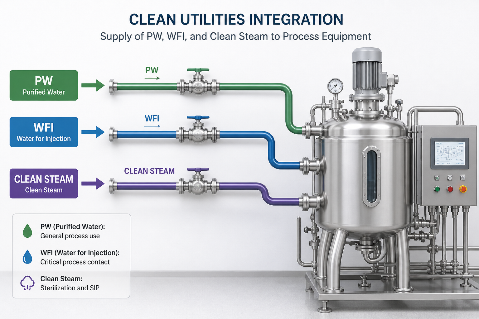 Pharmaceutical Process Piping Design: Safety & Compliance Guide