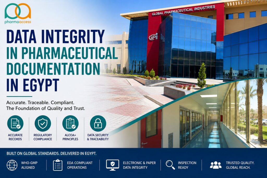 Data Integrity in Pharmaceutical Documentation in Egypt