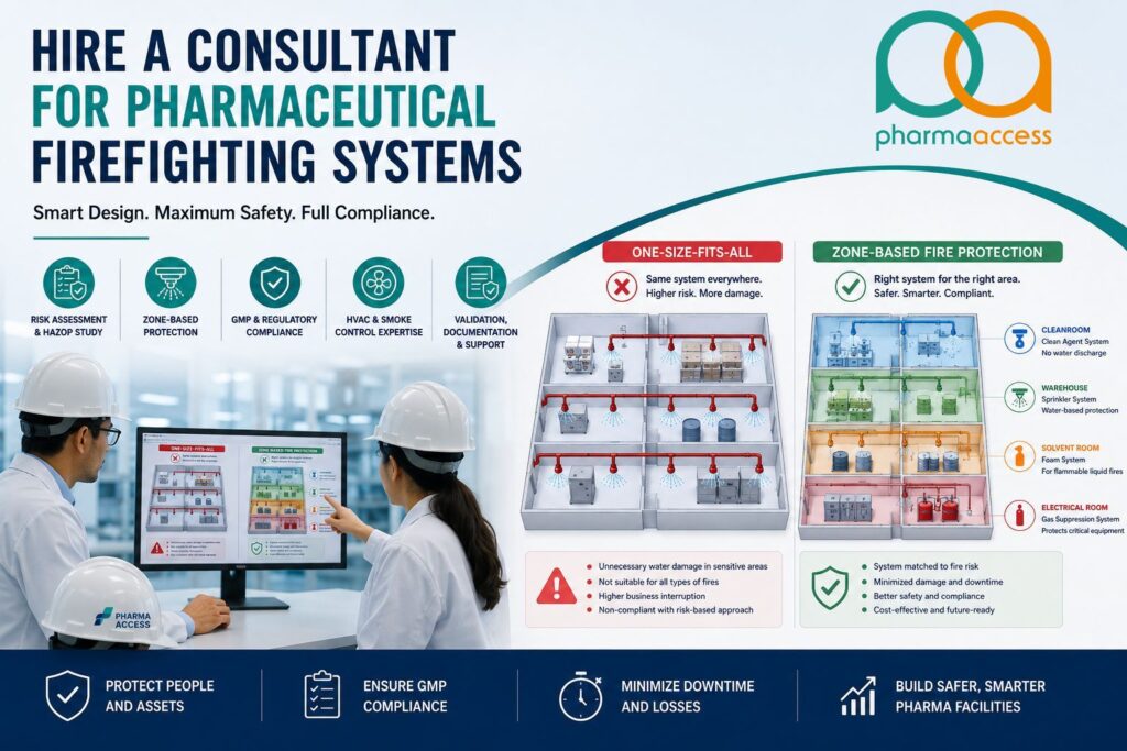 Hire a Consultant for Pharmaceutical Firefighting Systems