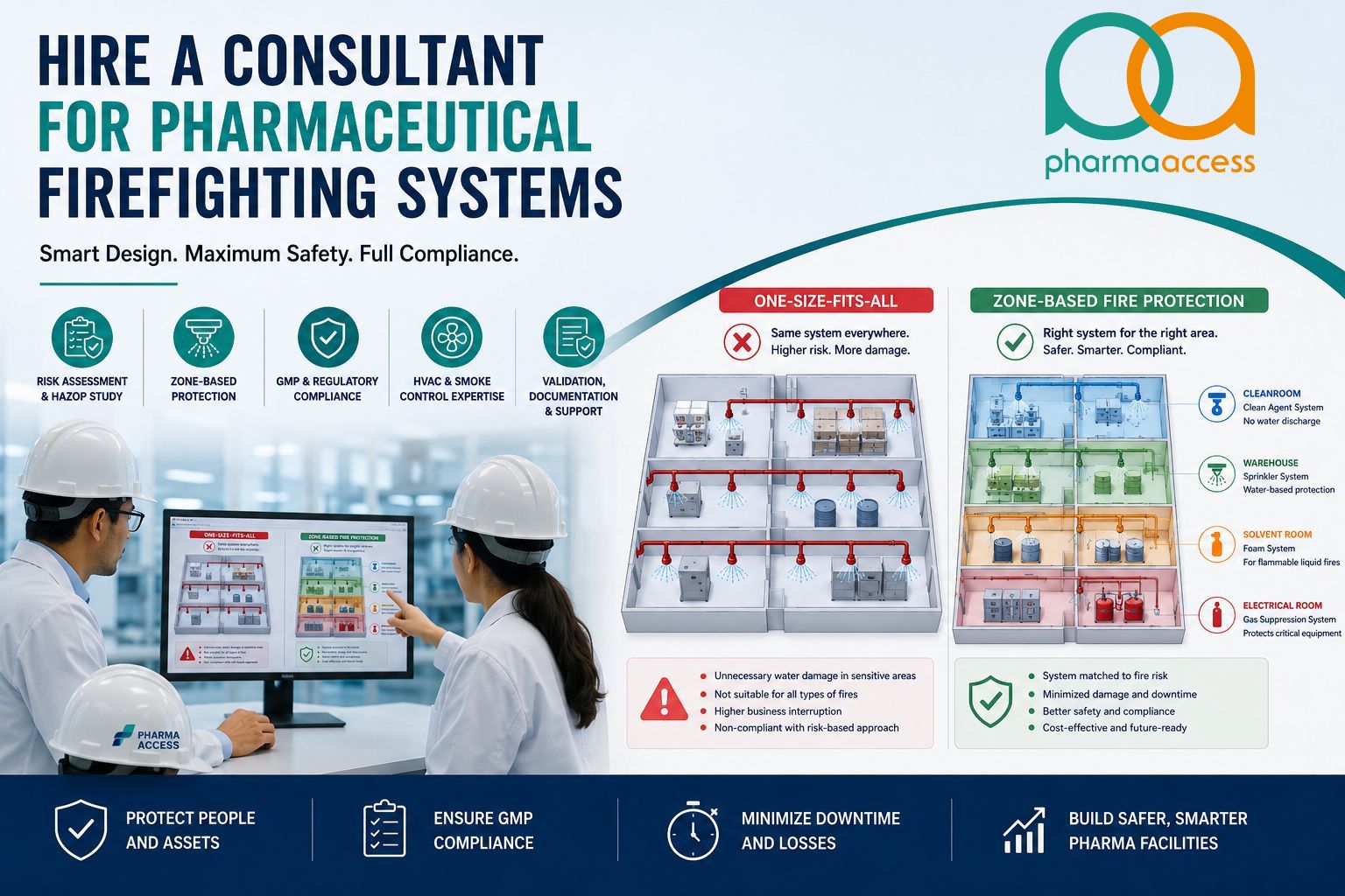 Hire a Consultant for Pharmaceutical Firefighting Systems
