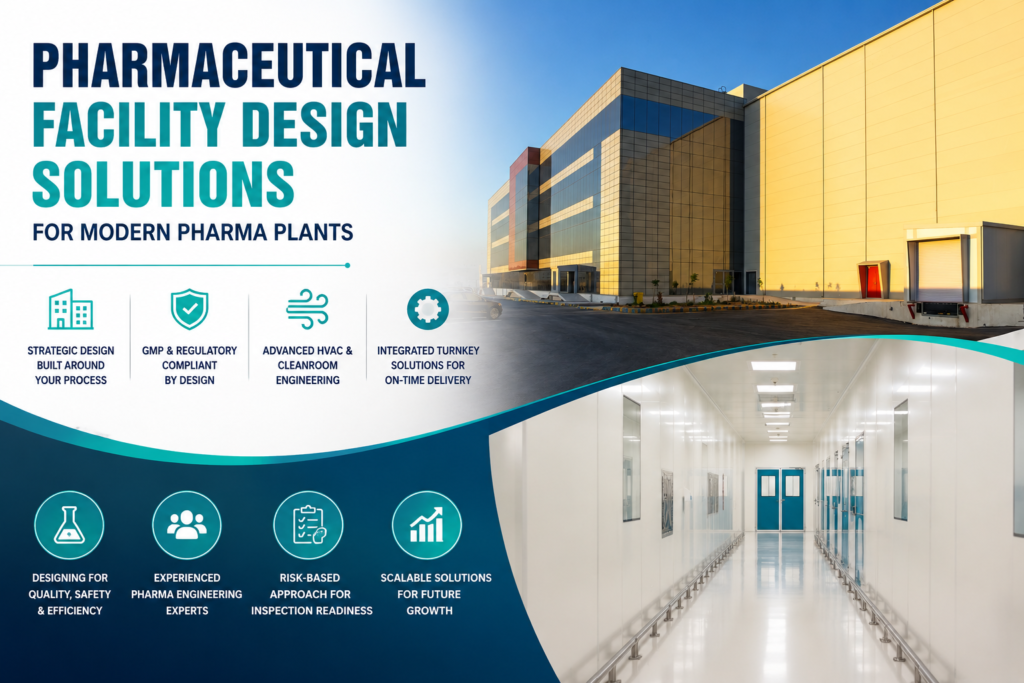 Pharmaceutical Facility Design Solutions for Modern Pharma Plants