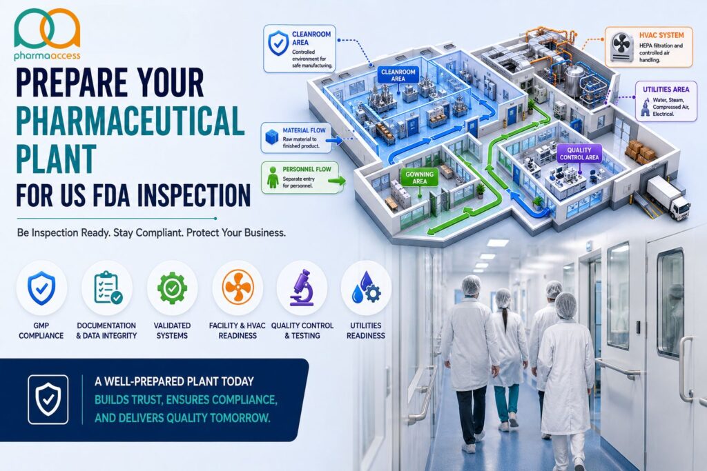 Pharmaceutical Plant for US FDA Inspection