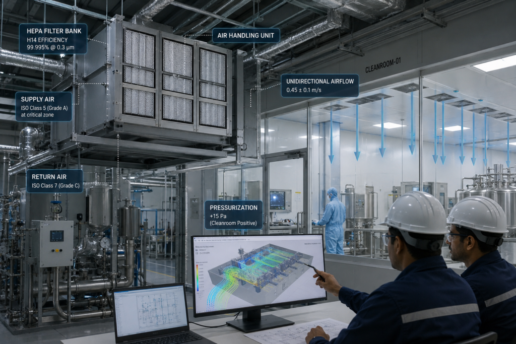 HVAC and Cleanroom Design Complexity