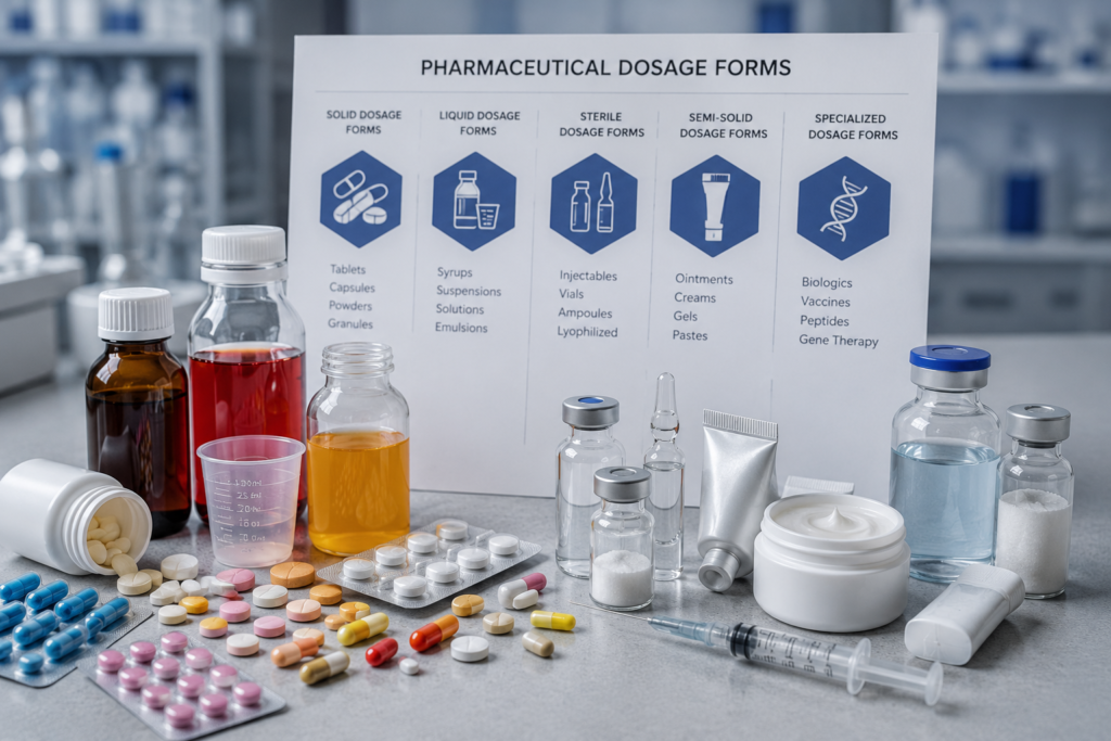 Engineering Design for Diverse Dosage Forms