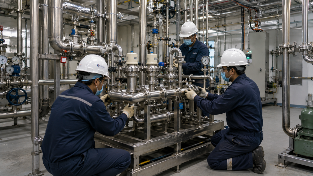 Arrange Utility Tie-Ins During Planned Downtime