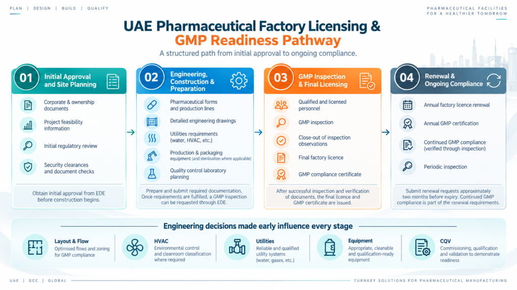 Core UAE Pharmaceutical Manufacturing Requirements